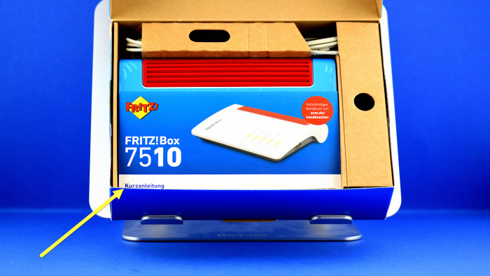 Unboxing der AVM Fritzbox 7510 (Bild: Harald Karcher)